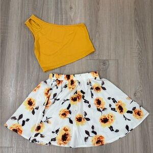 SHEIN 2 piece outfits, kids size 9Y